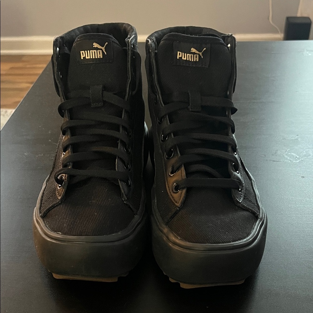 Puma Women’s Black High-Top Sneakers